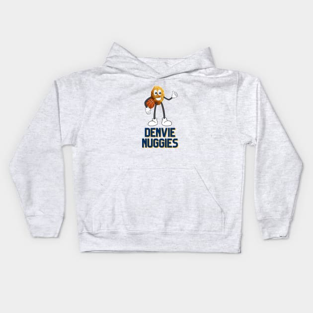 Denvie Nuggies Kids Hoodie by RowdyTees